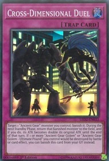Cross Dimensional Duel Legendary Duelists: Ancient Millennium Yu-Gi-Oh! card