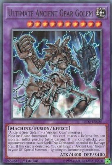Ultimate Ancient Gear Golem Legendary Duelists: Ancient Millennium Yu-Gi-Oh! card