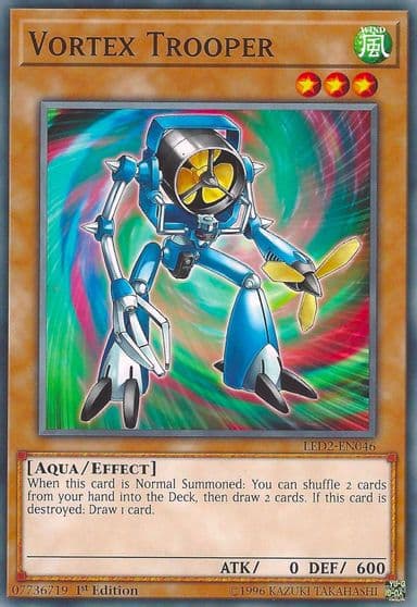 Vortex Trooper Legendary Duelists: Ancient Millennium Yu-Gi-Oh! card