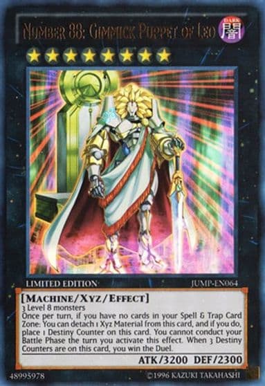 Number 88 Gimmick Puppet of Leo Shonen Jump Magazine Promos Yu-Gi-Oh! card