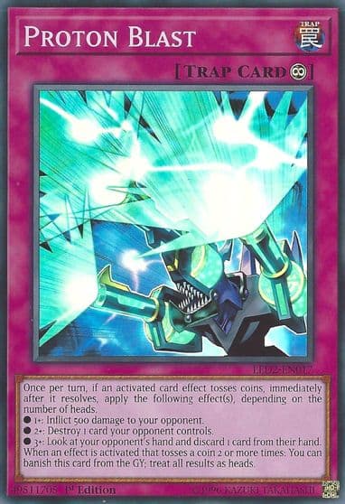 Proton Blast Legendary Duelists: Ancient Millennium Yu-Gi-Oh! card