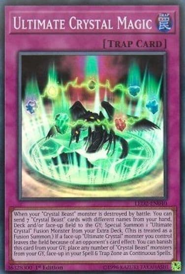 Ultimate Crystal Magic Legendary Duelists: Ancient Millennium Yu-Gi-Oh! card