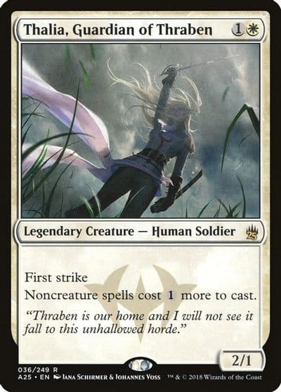 Thalia Guardian of Thraben Masters 25 Magic card