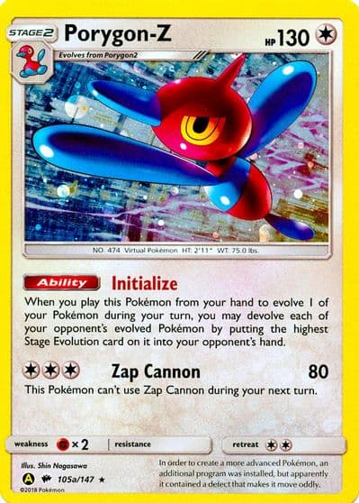 Porygon-Z - 105a/147 Alternate Art Promos Pokemon card