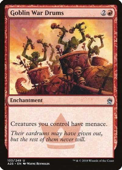 Goblin War Drums Masters 25 Magic card