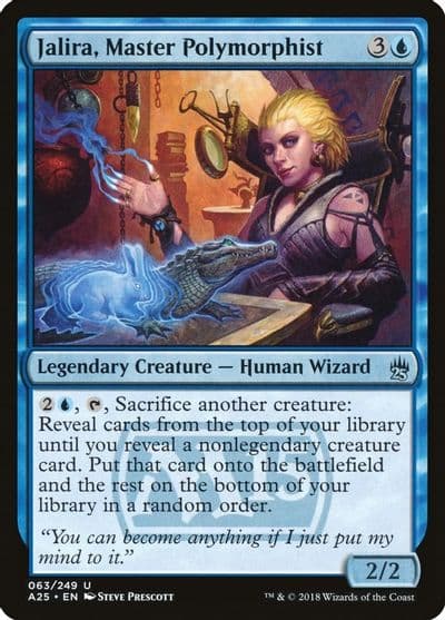 Jalira Master Polymorphist Masters 25 Magic card