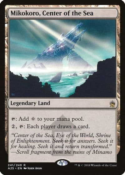 Mikokoro Center of the Sea Masters 25 Magic card