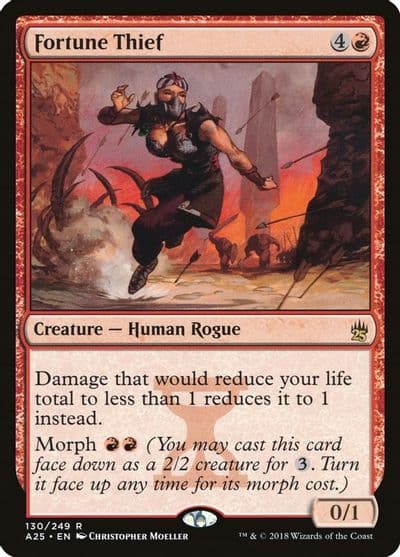 Fortune Thief Masters 25 Magic card