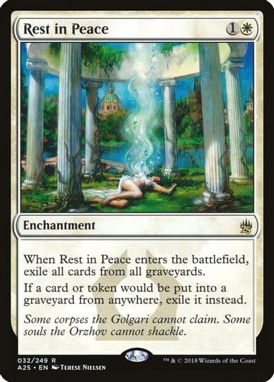 Rest in Peace Masters 25 Magic card