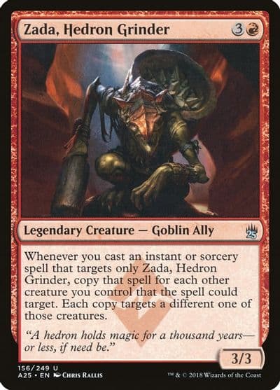 Zada Hedron Grinder Masters 25 Magic card