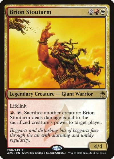 Brion Stoutarm Masters 25 Magic card