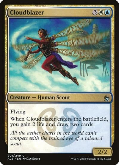 Cloudblazer Masters 25 Magic card