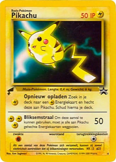 Pikachu (Movie Promo) WoTC Promo Pokemon card