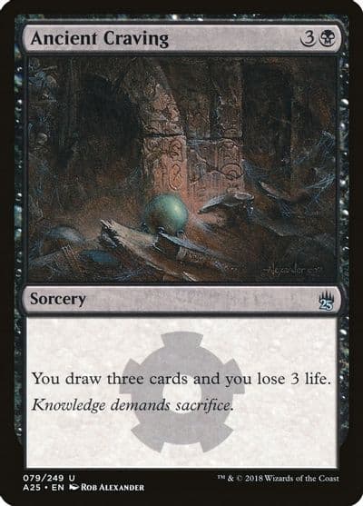 Ancient Craving Masters 25 Magic card