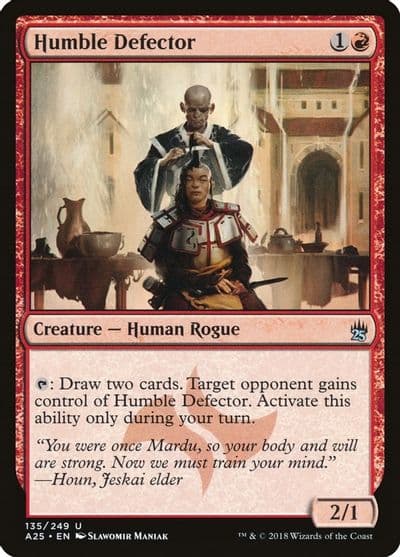 Humble Defector Masters 25 Magic card