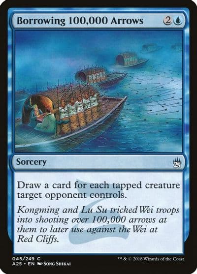 Borrowing 100000 Arrows Masters 25 Magic card