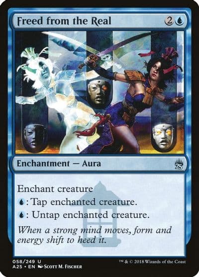 Freed from the Real Masters 25 Magic card
