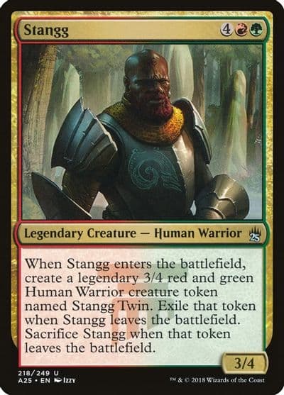Stangg Masters 25 Magic card