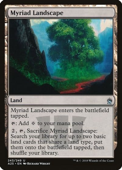 Myriad Landscape Masters 25 Magic card