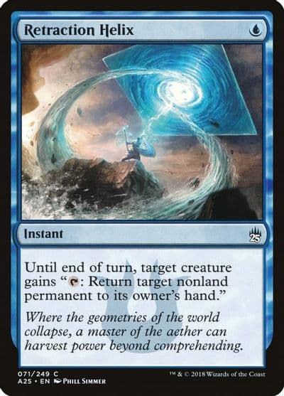 Retraction Helix Masters 25 Magic card