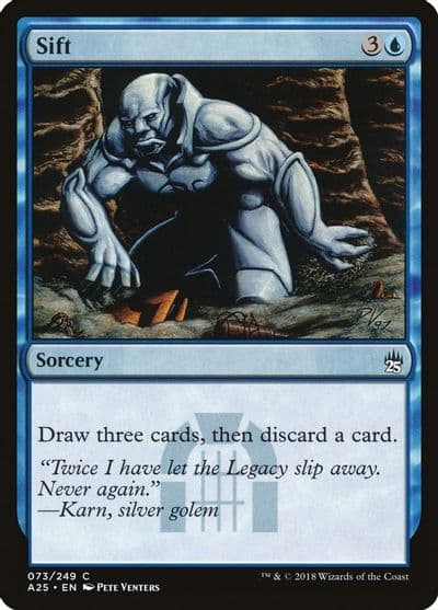 Sift Masters 25 Magic card