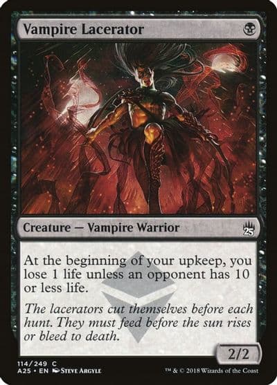 Vampire Lacerator Masters 25 Magic card