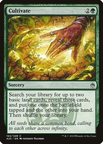 Cultivate Masters 25 Magic card