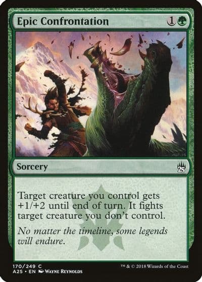 Epic Confrontation Masters 25 Magic card