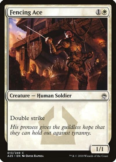 Fencing Ace Masters 25 Magic card