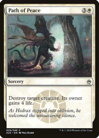 Path of Peace Masters 25 Magic card