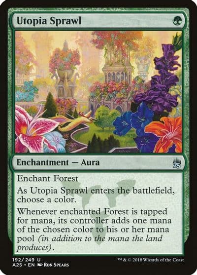 Utopia Sprawl Masters 25 Magic card