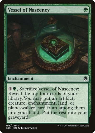Vessel of Nascency Masters 25 Magic card