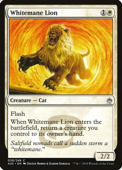 Whitemane Lion Masters 25 Magic card