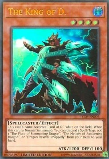 The King of D LC06 EN002 Legendary Collection Kaiba Yu-Gi-Oh! card