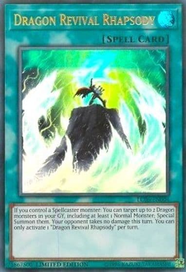 Dragon Revival Rhapsody LC06 EN004 Legendary Collection Kaiba Yu-Gi-Oh! card