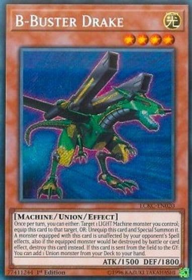 B Buster Drake Legendary Collection Kaiba Yu-Gi-Oh! card