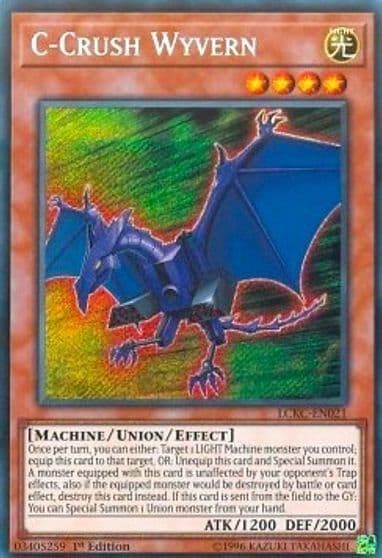 C Crush Wyvern Legendary Collection Kaiba Yu-Gi-Oh! card