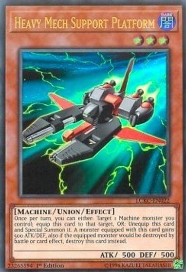 Heavy Mech Support Platform Legendary Collection Kaiba Yu-Gi-Oh! card