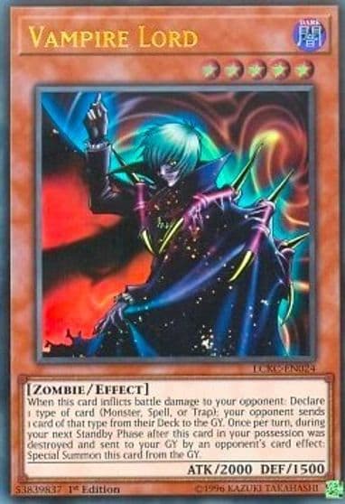 Vampire Lord Legendary Collection Kaiba Yu-Gi-Oh! card