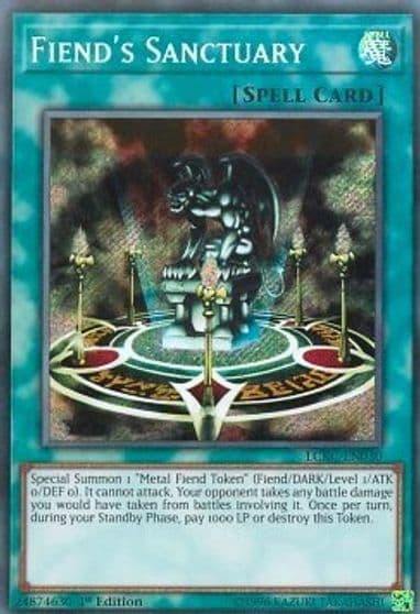 Fiends Sanctuary Legendary Collection Kaiba Yu-Gi-Oh! card