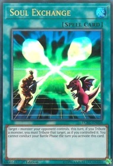 Soul Exchange Legendary Collection Kaiba Yu-Gi-Oh! card