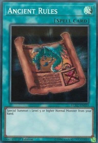 Ancient Rules Legendary Collection Kaiba Yu-Gi-Oh! card