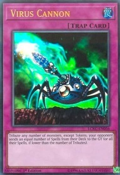 Virus Cannon Legendary Collection Kaiba Yu-Gi-Oh! card