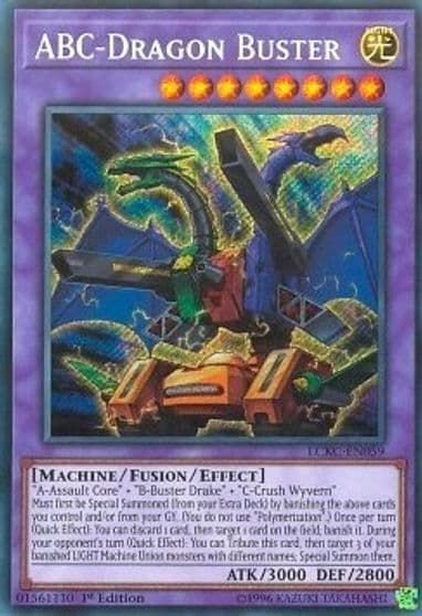 ABC Dragon Buster Legendary Collection Kaiba Yu-Gi-Oh! card