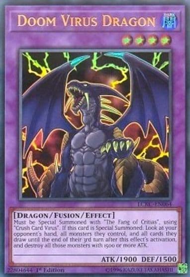 Doom Virus Dragon Legendary Collection Kaiba Yu-Gi-Oh! card
