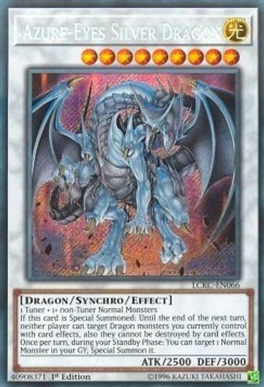 Azure Eyes Silver Dragon Legendary Collection Kaiba Yu-Gi-Oh! card