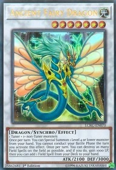 Ancient Fairy Dragon Legendary Collection Kaiba Yu-Gi-Oh! card