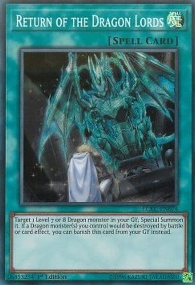 Return of the Dragon Lords Legendary Collection Kaiba Yu-Gi-Oh! card
