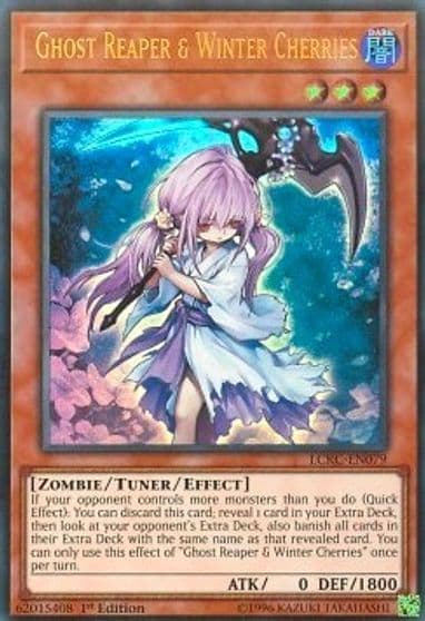 Ghost Reaper and Winter Cherries Legendary Collection Kaiba Yu-Gi-Oh! card
