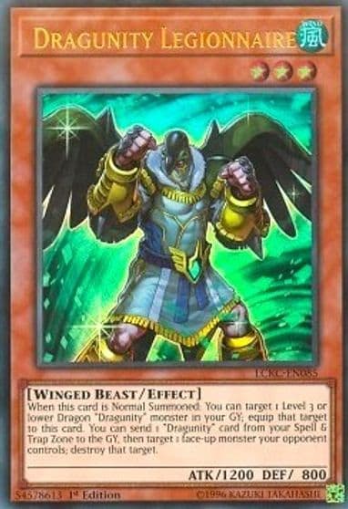 Dragunity Legionnaire Legendary Collection Kaiba Yu-Gi-Oh! card